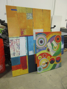 lot 360 image: CANVAS ART