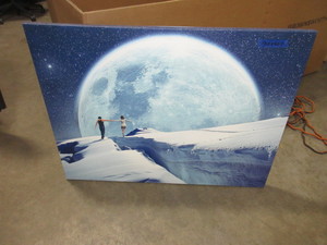 lot 361 image: CANVAS ART