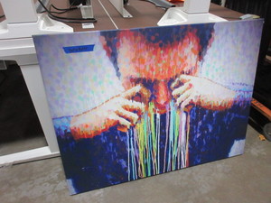 lot 364 image: CANVAS ART