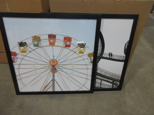 lot 369 image: CONTEMPORARY FRAMED ART