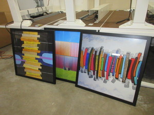 lot 373 image: CONTEMPORARY FRAMED ART