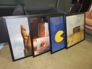 lot 383 image: CONTEMPORARY FRAMED ART