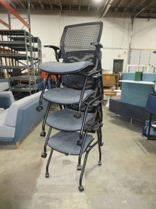 lot 430 image: GLOBAL UPHOLSTERY ROMA NESTING CHAIRS