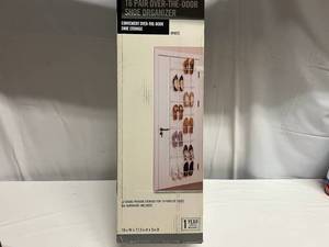 16 Pair Over The Door Shoe Organizer