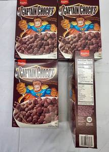 6x 11.5oz Captain Chocos Cereal