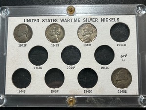 Jefferson Silver War Nickels