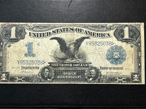 1899 Blue Seal $1 Dollar Silver Certificate