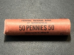 Roll of Lincoln Cents
