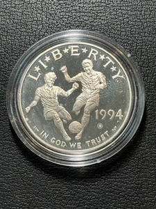 1994-S World Cup Silver Dollar Proof