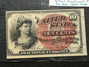 10 Cent Fractional Currency