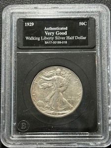 1929-S Walking Liberty Half Dollar
