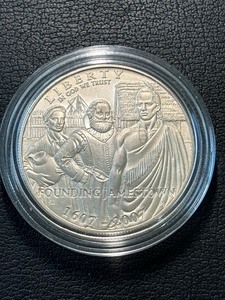 2007-P Jamestown Silver Dollar