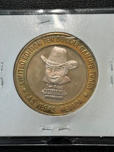 Sam Boyds .999 Fine Silver $10 Gaming Token