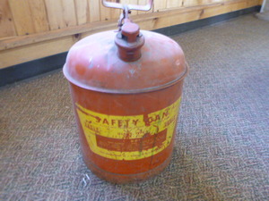 lot 107 image: Metal Gas Can