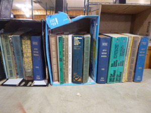 lot 151 image: Vintage Automotive Repair Books