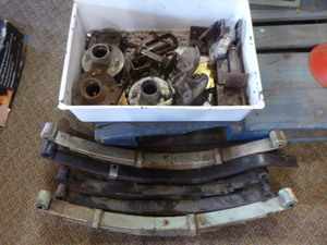 lot 187 image: Leaf Springs and Wheel Hubs