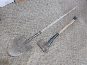 lot 191 image: Shovel and Axe
