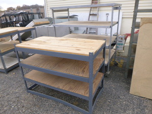 lot 209 image: 2 Shop Shelving Units