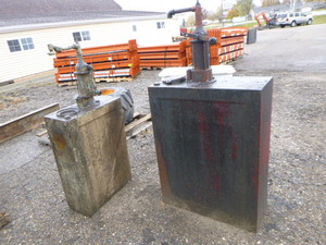 lot 224 image: 2 Oil Tank Pumps