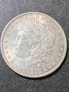 lot 76 image: 1898 US MORGAN SILVER DOLLAR