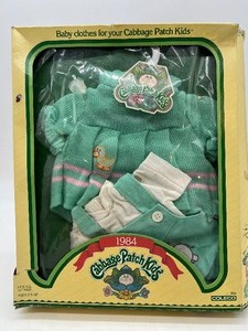 Vintage 1984 CABBAGE PATCH Baby Clothing, Original Box&nbsp