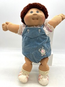 Vintage 1984 CABBAGE PATCH Auburn Loop Boy w Dimple, Brown Eyes&nbsp