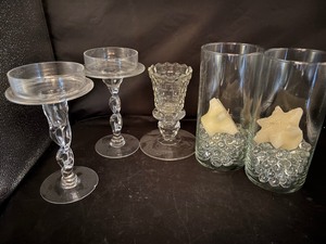 lot 56 image: Candle Holders