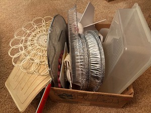 lot 75 image: Pie Baking Pans and more