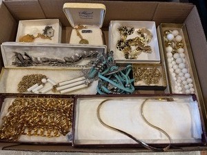 lot 66 image: Vintage Locket, Necklaces and more