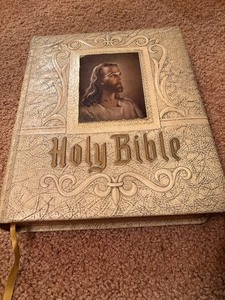 lot 79 image: Large Print Holy Bible