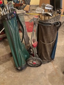 lot 174 image: 2 Sets of Vintage Golf Clubs