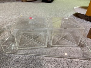 lot 178 image: Acrylic Tray and Ice Buckets