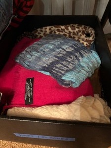 lot 88 image: Beanie Hats and Scarves