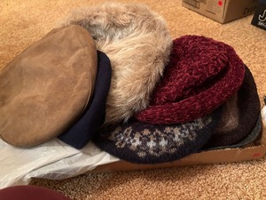 lot 91 image: Vintage Round Hats, Betnar, Champion and JA Miller Co