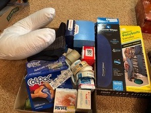 lot 100 image: Shoe Insoles New and more