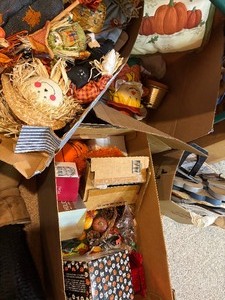 lot 115 image: Fall and Halloween Decorations