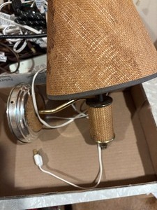 lot 120 image: Small Wall Lamp