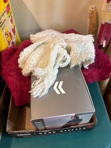 lot 122 image: Vintage Scarves and Isotoner Head Wrap