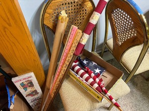 lot 131 image: Flags, Auto shade and more