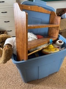 lot 125 image: A Tote of Toys