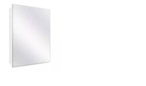 lot 65 image: Glacier Bay 23.6 in. W x 30 in. H Rectangular Wood Composite Bathroom Medicine Cabinet with Mirror Model # 83013
