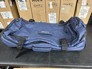 lot 72 image: Delsey Large Expandable Duffle Bag Luggage with Skid Plates  Wheels