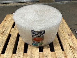 lot 144 image: New 12 x 250 Bubble Cushion Wrap - Small bubble
