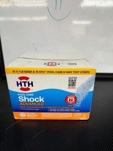 lot 111 image: 15 LB Case  15 1Lb Packages of Pool Shock Advanced Treatment