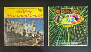 lot 74 image: Collection of Disney Vinyl Records - Its a Small World & Peter Pan