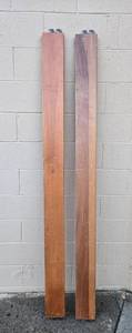 lot 101 image: Group of 2 Vintage Wooden Bed Headboards with Slats