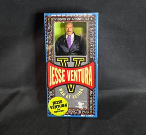 lot 111 image: Jesse Ventura Action Figure - Governor of Minnesota - Mint Condition