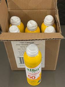 lot 73 image: I 1 - Alba Botanica Hawaiian Sunscreen Spray SPF 50 - 6 Pack