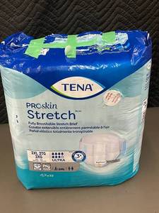 lot 77 image: Pack of 32 TENA ProSkin Stretch Briefs - Size 2XL
