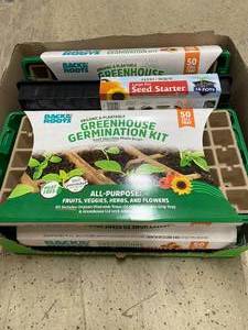 lot 41 image: 5 greenhouse germination kits...